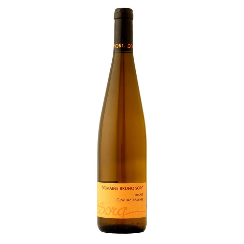 Domaine Bruno Sorg Gewürztraminer wine 75cl, imported from the UK