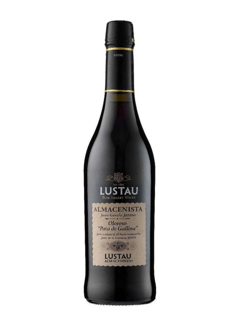 Lustau Oloroso Pata Gallina sherry 50cl, imported from the UK