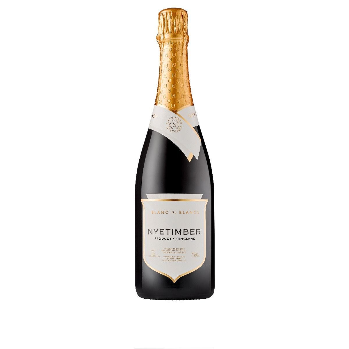 Nyetimber Blanc de Blancs English sparkling wine 75cl (British brand)