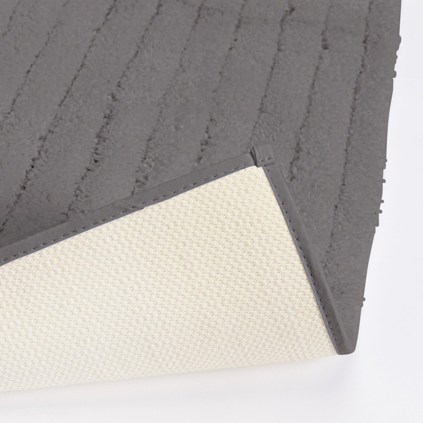 Habitat dark grey shower mat 70x50cm, UK version