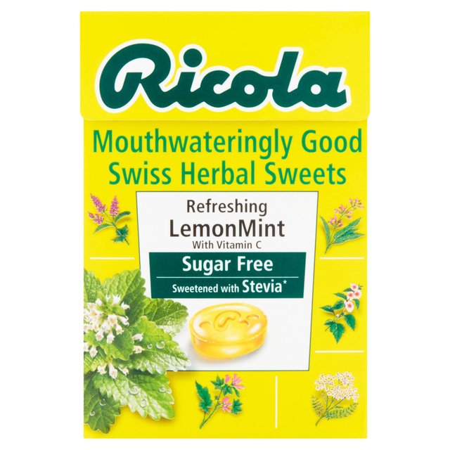 Ricola Lemon-Mint Sugar Free   45g