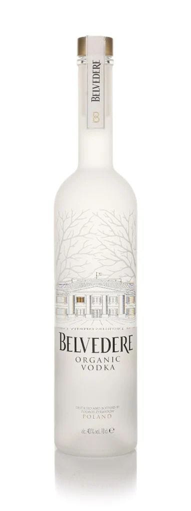 Belvedere pure vodka 70cl bottle - British product