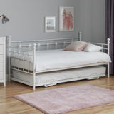 Argos Home Abigail daybed with trundle and two mattresses in white - British product