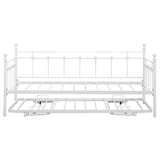Argos Home Abigail daybed with trundle and two mattresses in white - British product