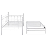 Argos Home Abigail daybed with trundle and two mattresses in white - British product