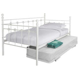 Argos Home Abigail daybed with trundle and two mattresses in white - British product