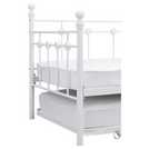 Argos Home Abigail daybed with trundle and two mattresses in white - British product