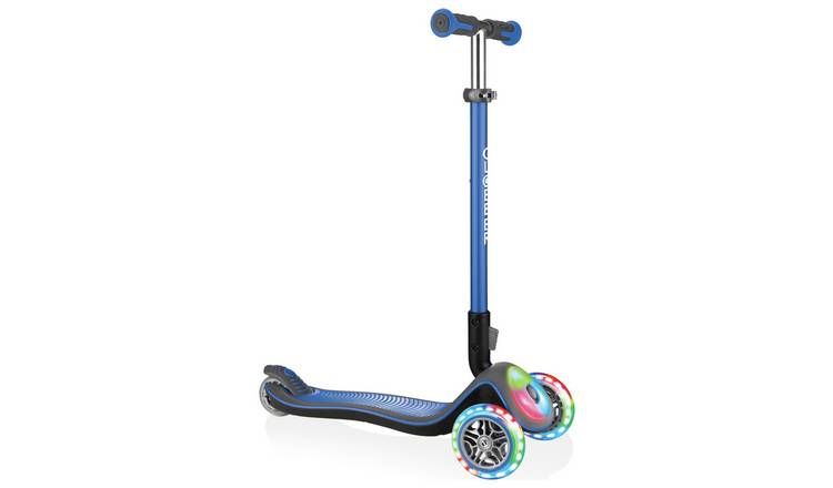 Globber Elite Lights Foldable 3 Wheel Scooter - Blue GOODS Argos