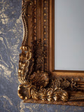 Gallery Home Gold Carved Louis wall mirror 119x89cm, UK version