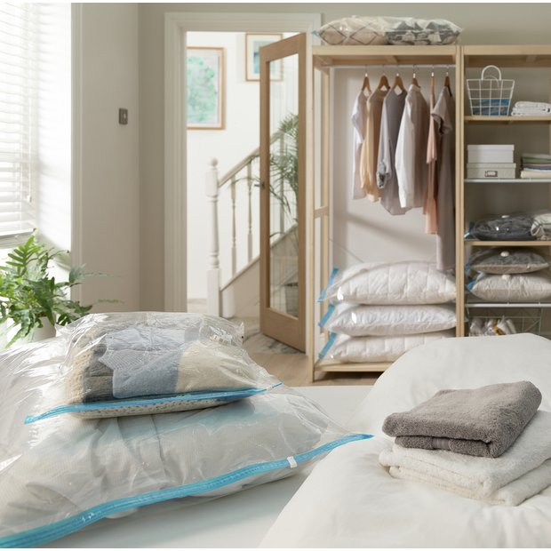 Argos Home vacuum storage bags mixed sizes, UK version
