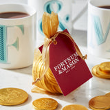 Fortnum & Mason milk chocolate gold coins 100g (British brand)