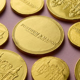 Fortnum & Mason milk chocolate gold coins 100g (British brand)