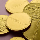 Fortnum & Mason milk chocolate gold coins 100g (British brand)