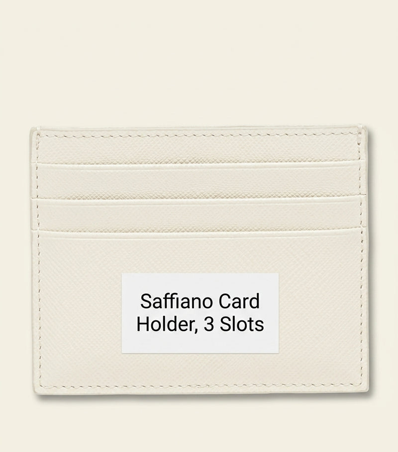 Prada Saffiano Leather Card Holder