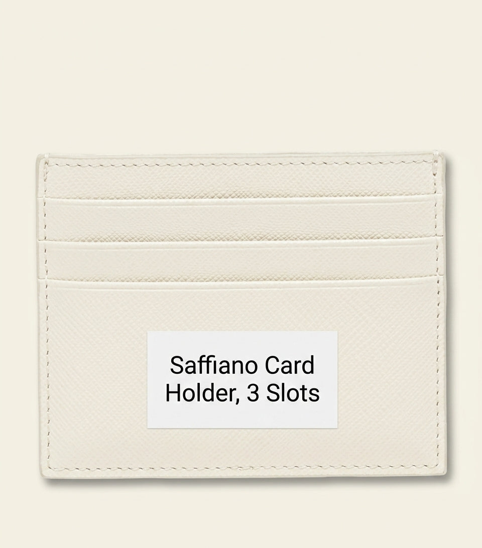 Prada Saffiano Leather Card Holder
