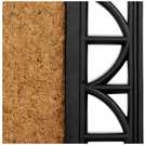 Argos Home Traditional Natural & Black Short Pile Doormat 60x40cm - British product