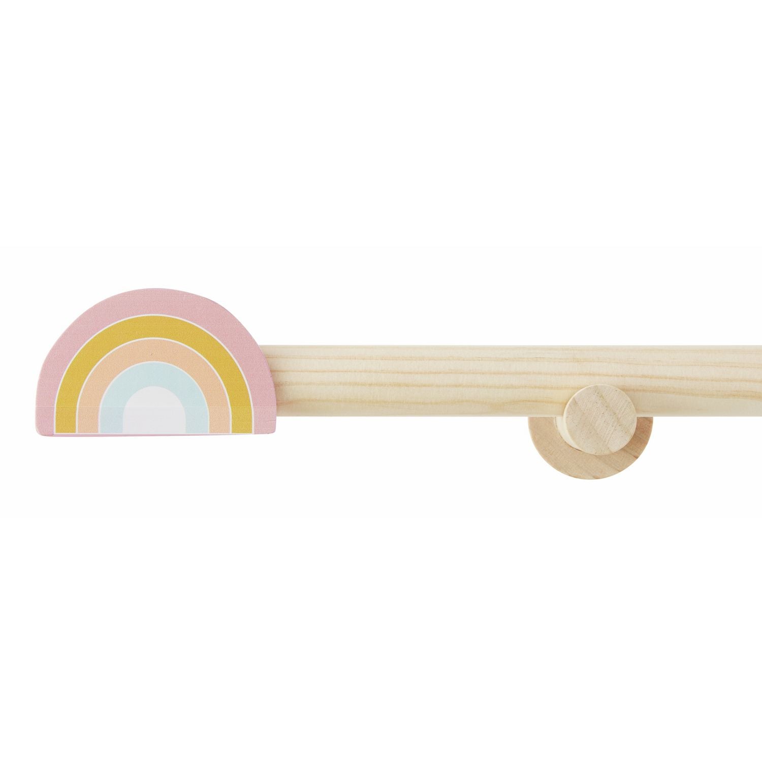 Habitat Kids wooden rainbow curtain pole 120cm, UK version
