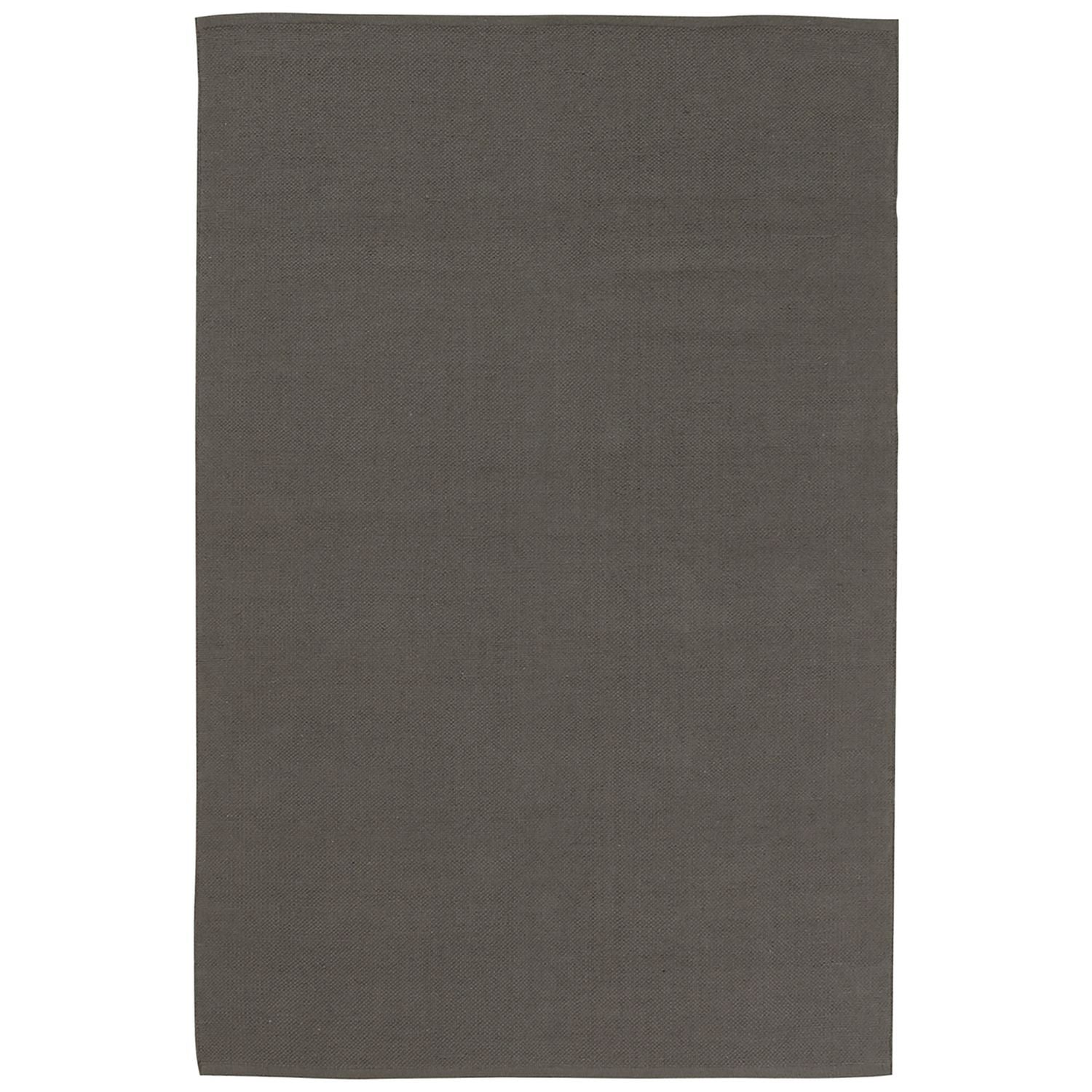 Argos Home Plain Grey Cotton Flatweave Rug 120x170cm - British product