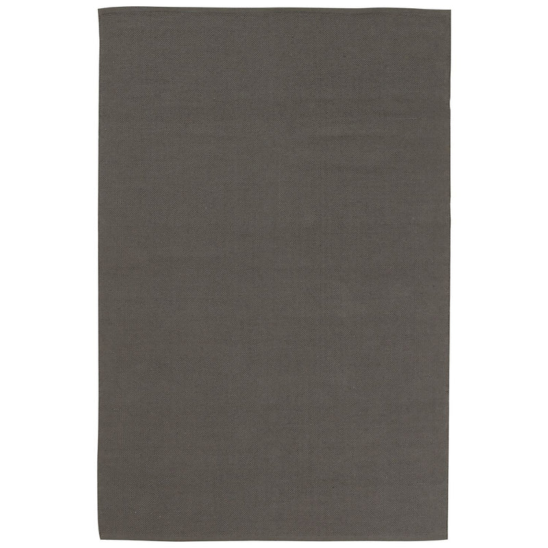 Argos Home Plain Grey Cotton Flatweave Rug 120x170cm - British product