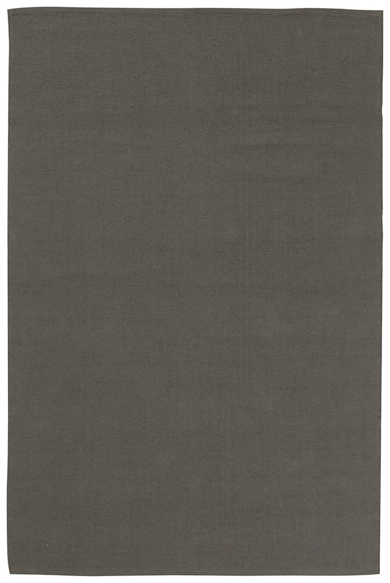 Argos Home Plain Grey Cotton Flatweave Rug 120x170cm - British product