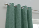 Habitat Blackout Eyelet Curtains Forest Green 168x183cm, UK version