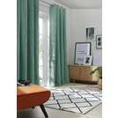 Habitat Blackout Eyelet Curtains Forest Green 168x183cm, UK version