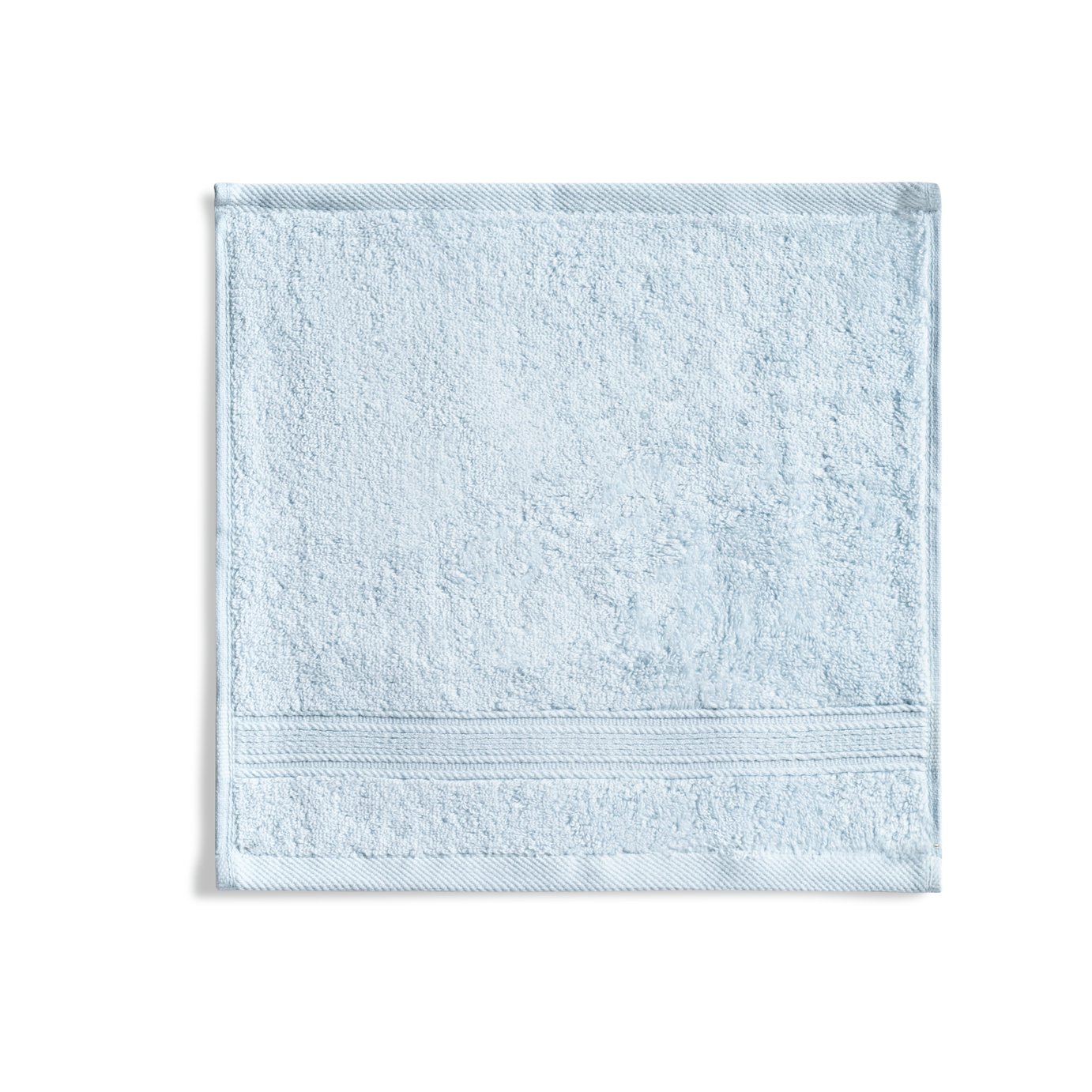 Habitat blue face cloth 30x30cm, UK version