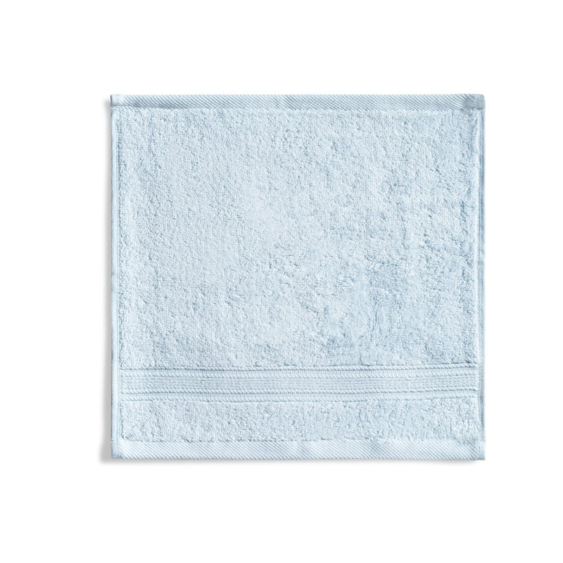 Habitat blue face cloth 30x30cm, UK version