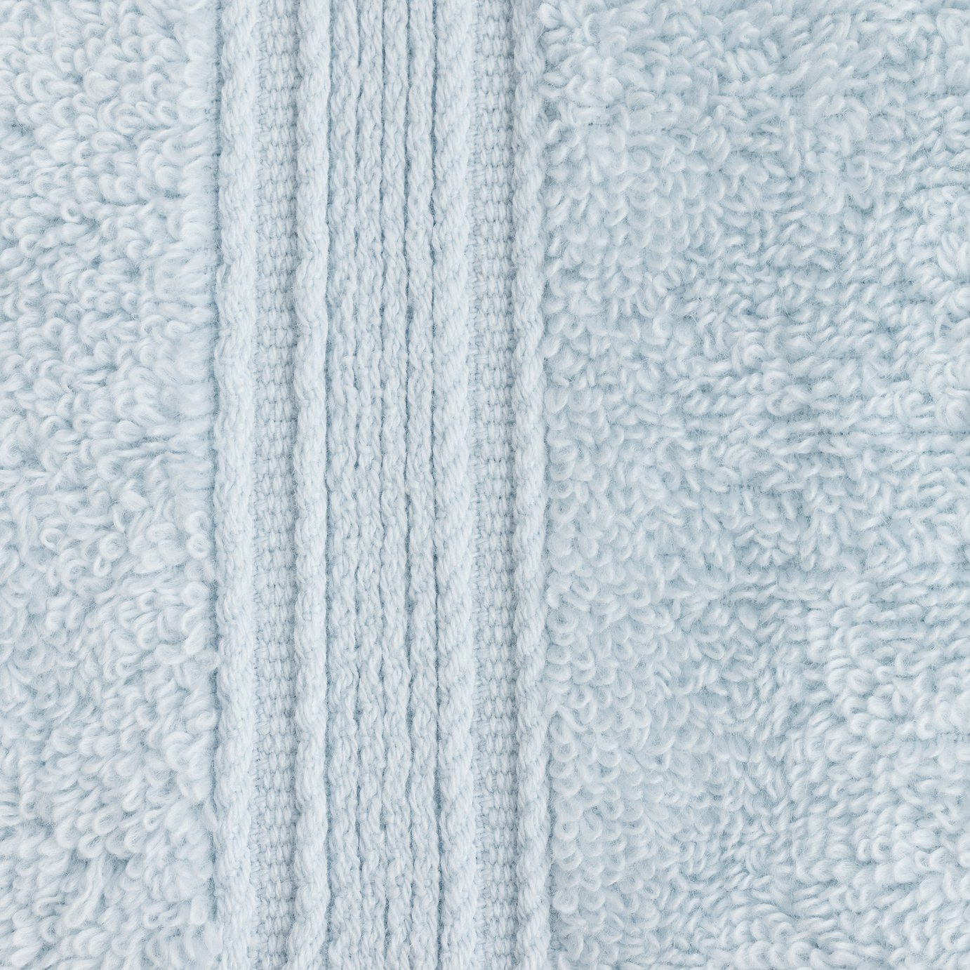 Habitat blue face cloth 30x30cm, UK version