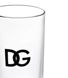 Dolce&Gabbana set of two logo glasses, 14cm tall - British product