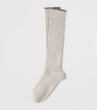 Brunello Cucinelli cashmere ribbed socks, UK version