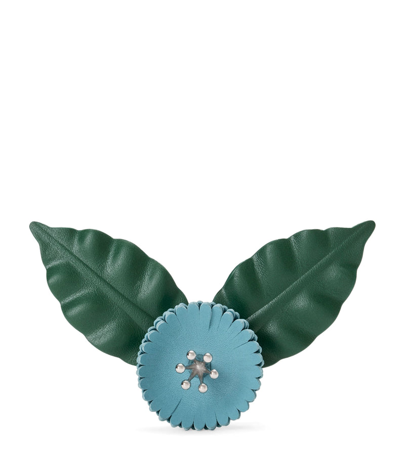 LOEWE leather flower pin from Paula's Ibiza collection, UK version