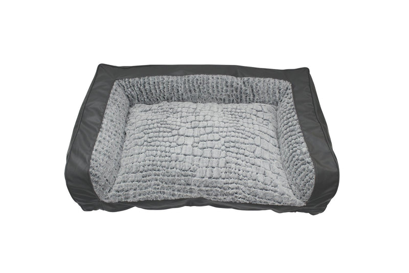 Grey sofa bed for large dogs, UK version