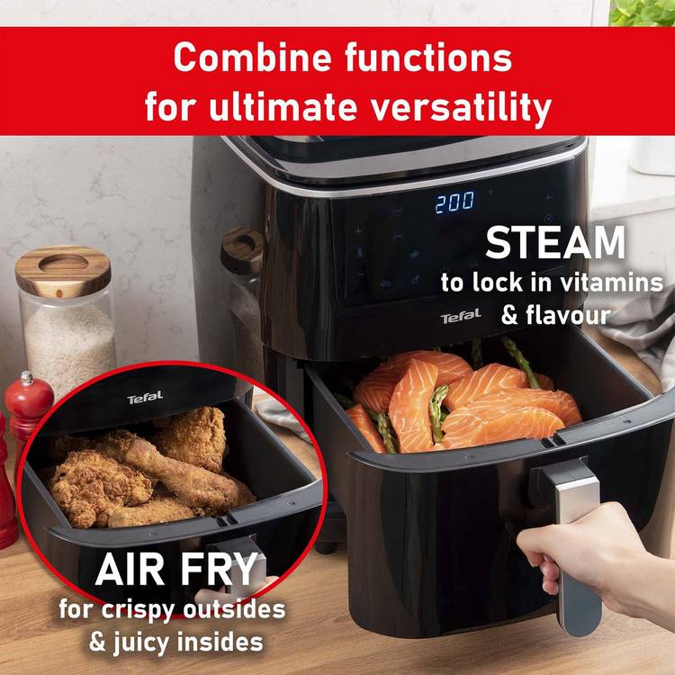 Tefal Easy Fry 3in1 air fryer steamer grill 6.2L - British product