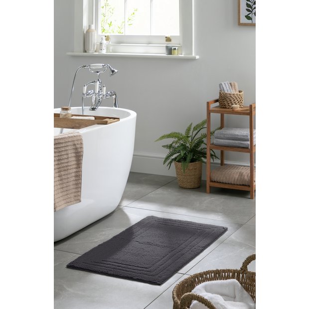 Habitat bath mat in slate 80x50cm, UK version