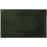 Habitat Cotton Deep Pile Tufted Bath Mat - Forest Green