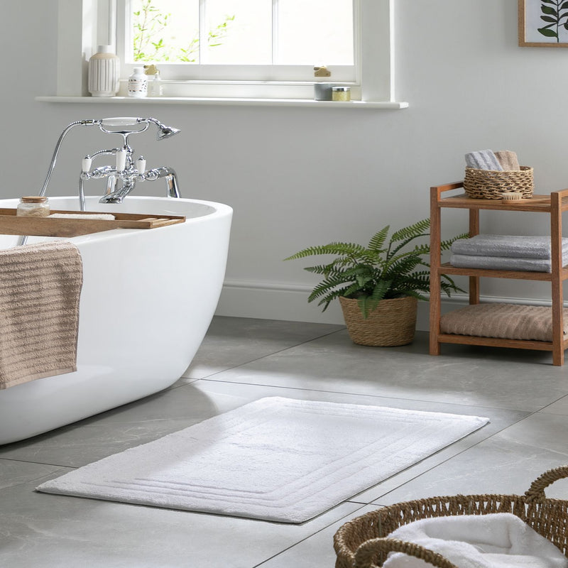 Habitat white bath mat 80 x 50 cm, UK version