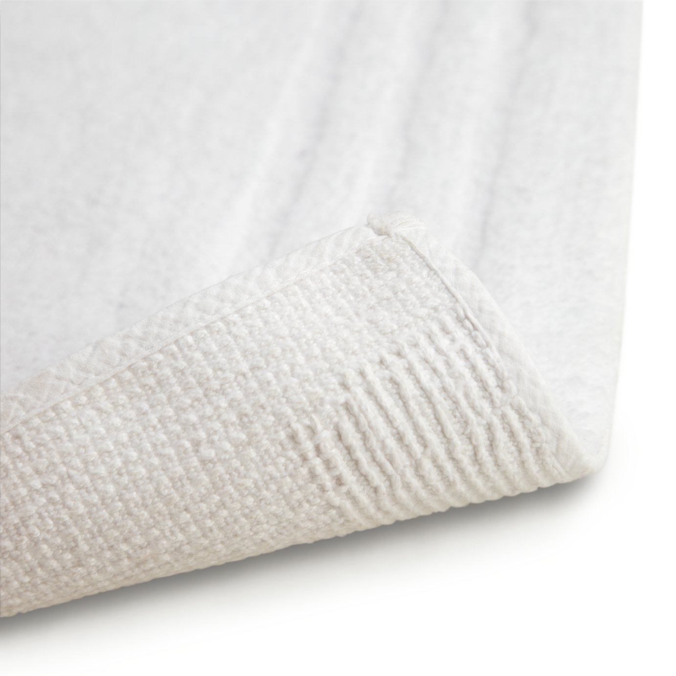 Habitat white bath mat 80 x 50 cm, UK version