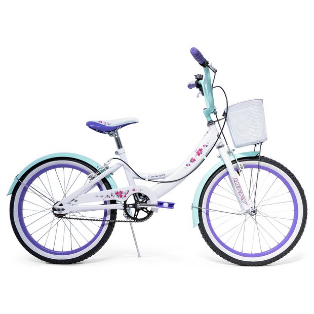 Huffy 20 inch Girly Girl kids bike with basket, imported from the UK