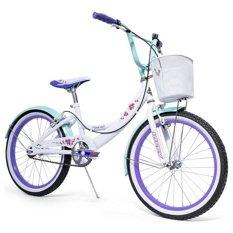 Huffy 20 inch Girly Girl kids bike with basket, imported from the UK