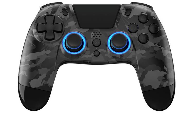 Gioteck VX4+ Dark Camo wireless RGB controller, UK version