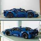 LEGO 2022 Ford GT car model building kit 1466 pieces, UK version