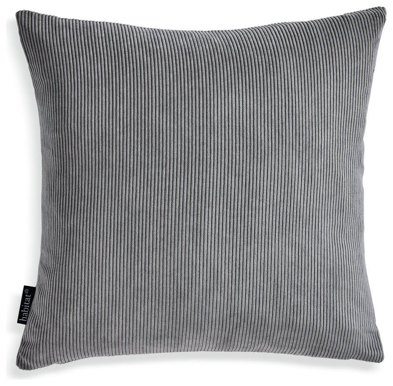 Habitat cord cushion cover charcoal 43x43cm, UK version