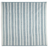 Habitat Coastal Stripe Blue & White face cloths 30x30cm, UK version
