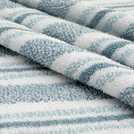 Habitat Coastal Stripe Blue & White face cloths 30x30cm, UK version