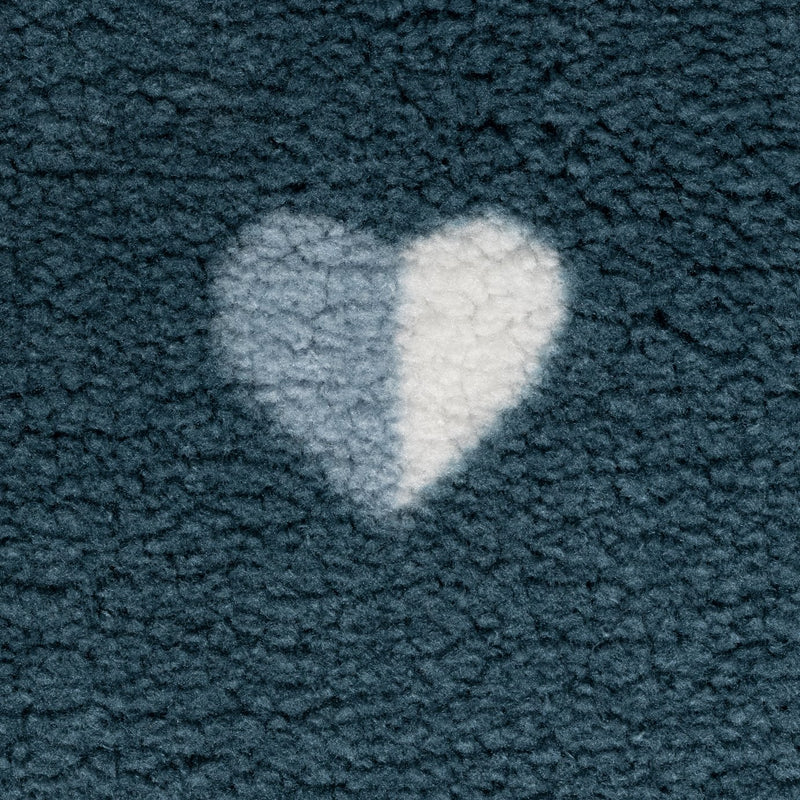 Argos Home hearts grey doormat 57x40cm - British product