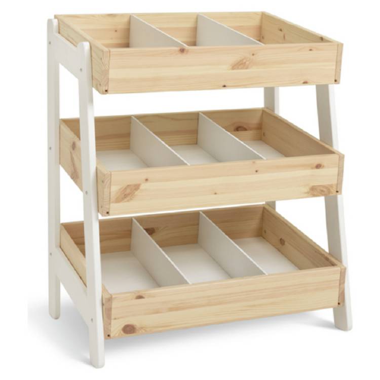 Habitat Kids Felix storage shelving unit in pine, UK version