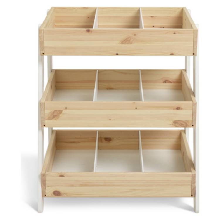 Habitat Kids Felix storage shelving unit in pine, UK version