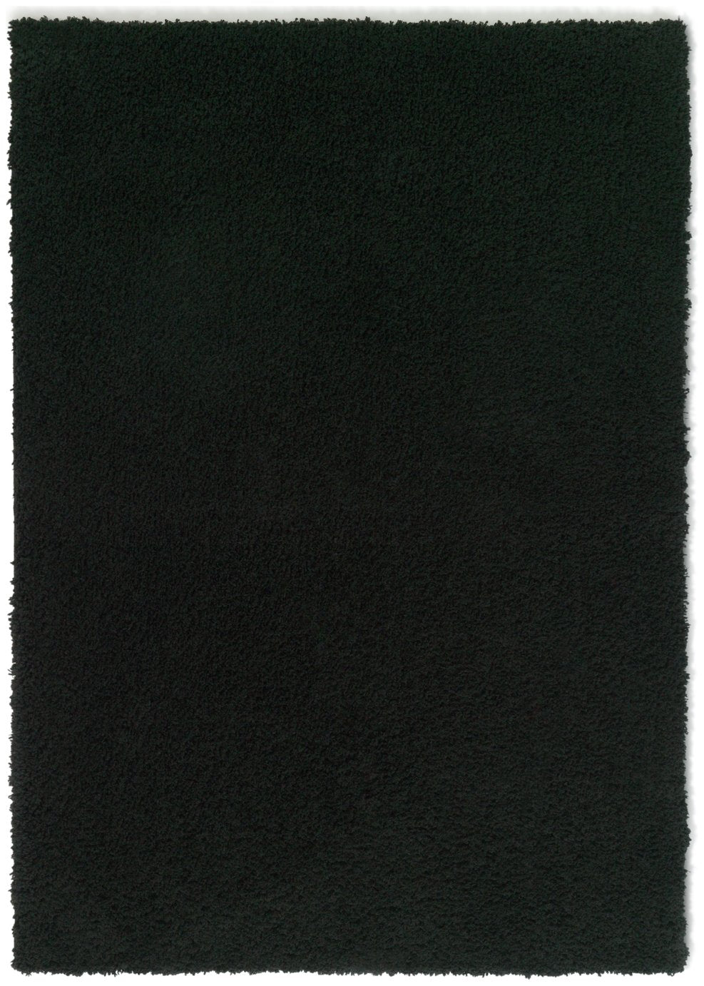 Habitat cosy black shaggy rug 200x290cm, UK version
