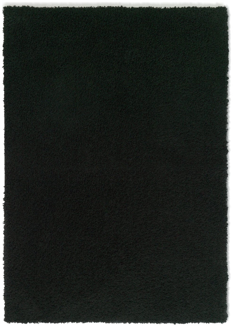 Habitat cosy black shaggy rug 200x290cm, UK version
